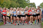 Girls under-15s 3 stage road relay, 2017 ERRA 6 and 4 Stage and Junior Relays. Photo:  David T. Hewitson/Sports for All Pics